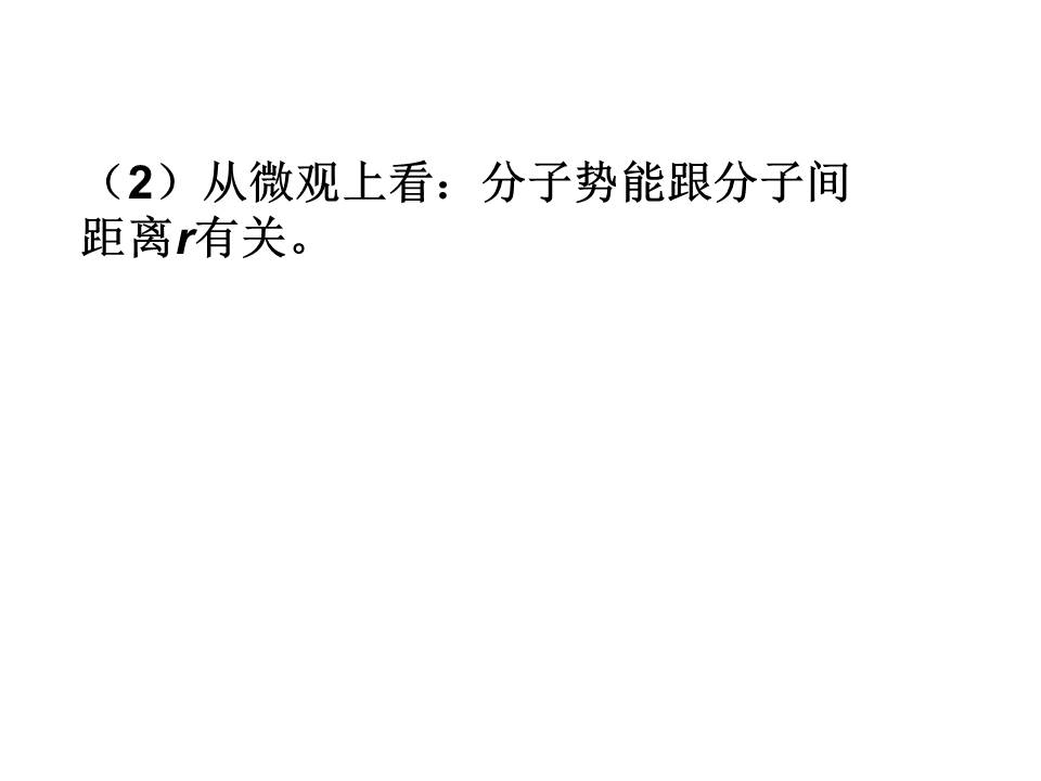 高中物理内能PPT模板