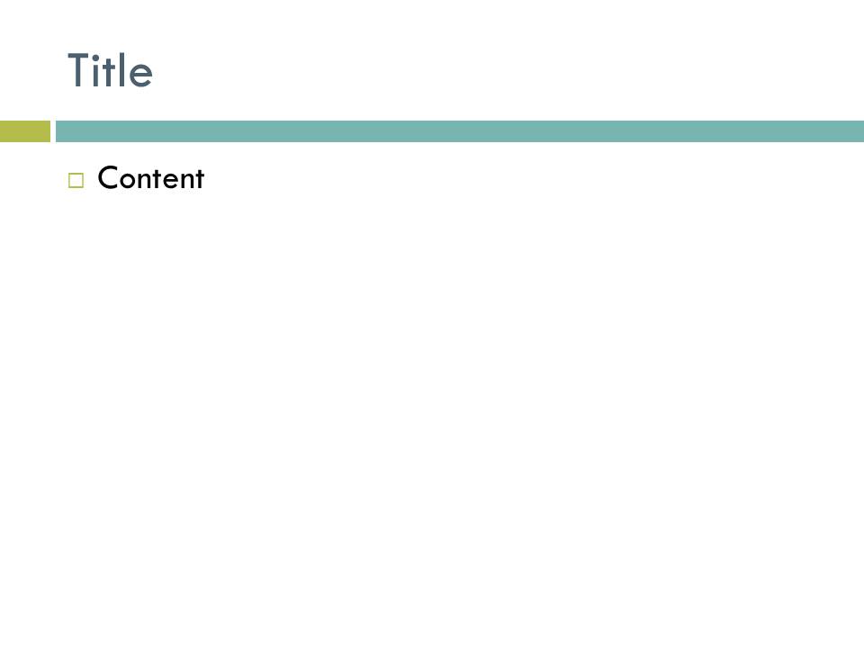 自然风景PPT模板：绿色的艺术