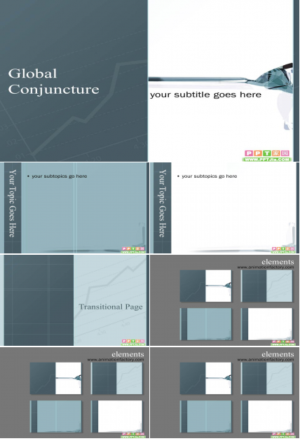 英语PPT模板商务版