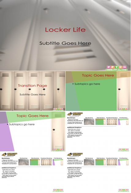 生活类ppt模板_衣物柜