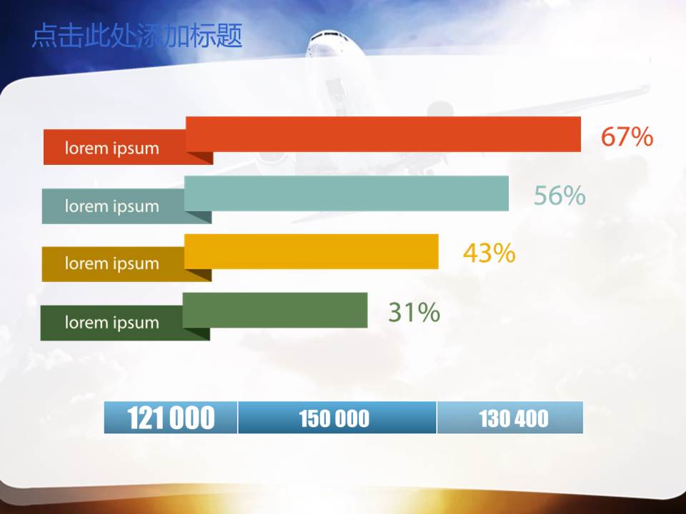 航空公司ppt模板