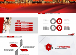 年终总结汇报及新年计划PPT模板下载推荐