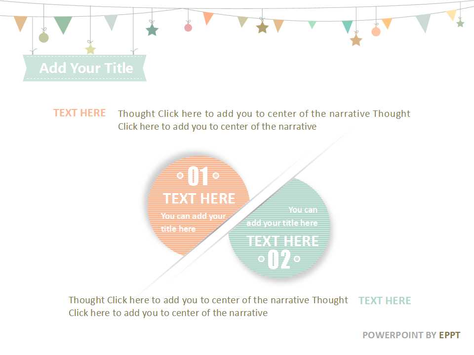 清新淡雅折纸创意通用PPT模板
