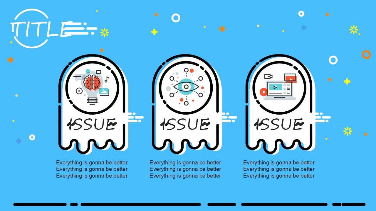 MBE风格卡通创意PPT模板