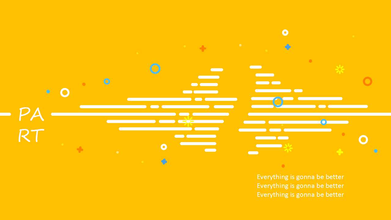 MBE风格卡通创意PPT模板