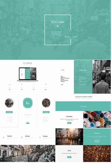 简洁简约动态通用PPT模板
