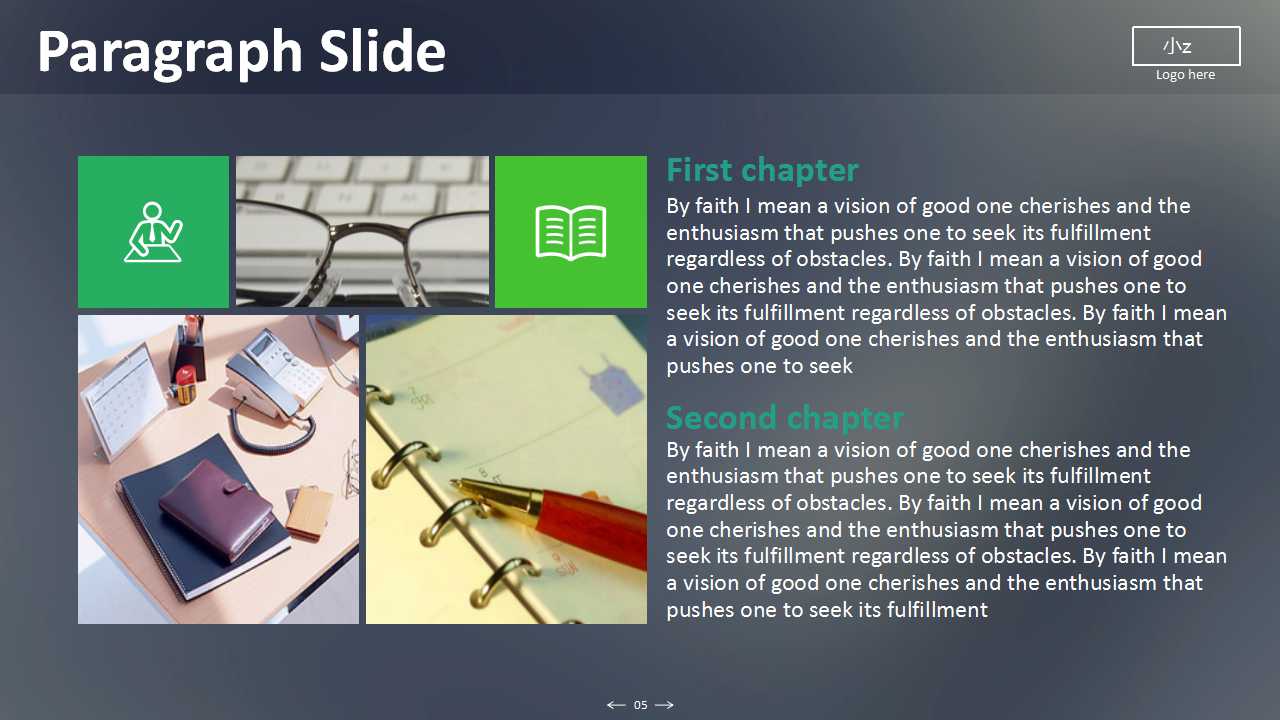 Metro风格简约动态PPT模板