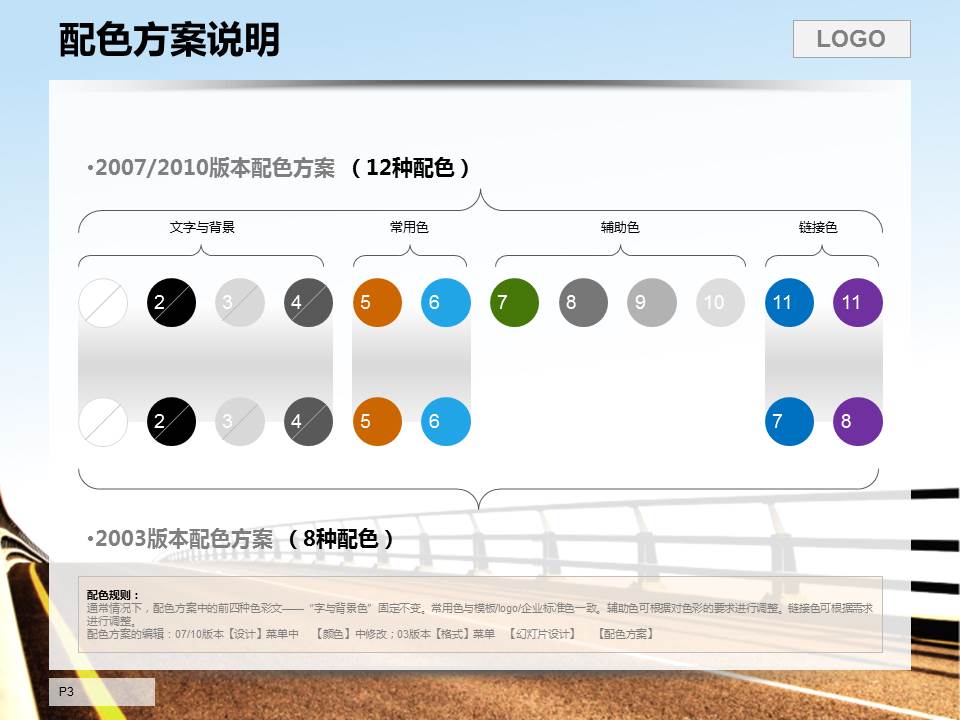 天空下宽阔马路背景的道路交通PPT模板