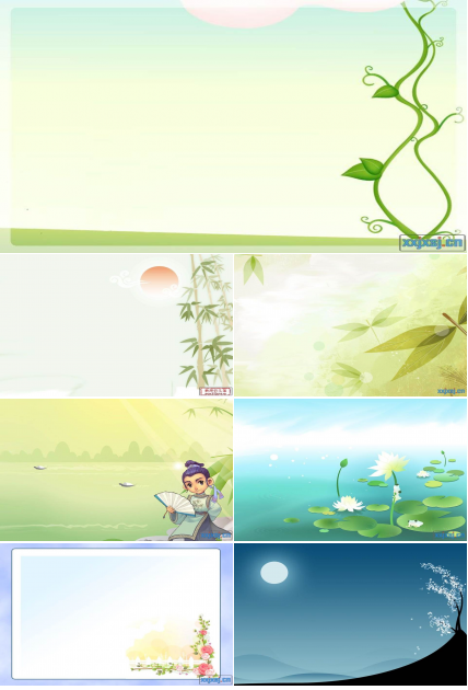 语文教学课件ppt模板