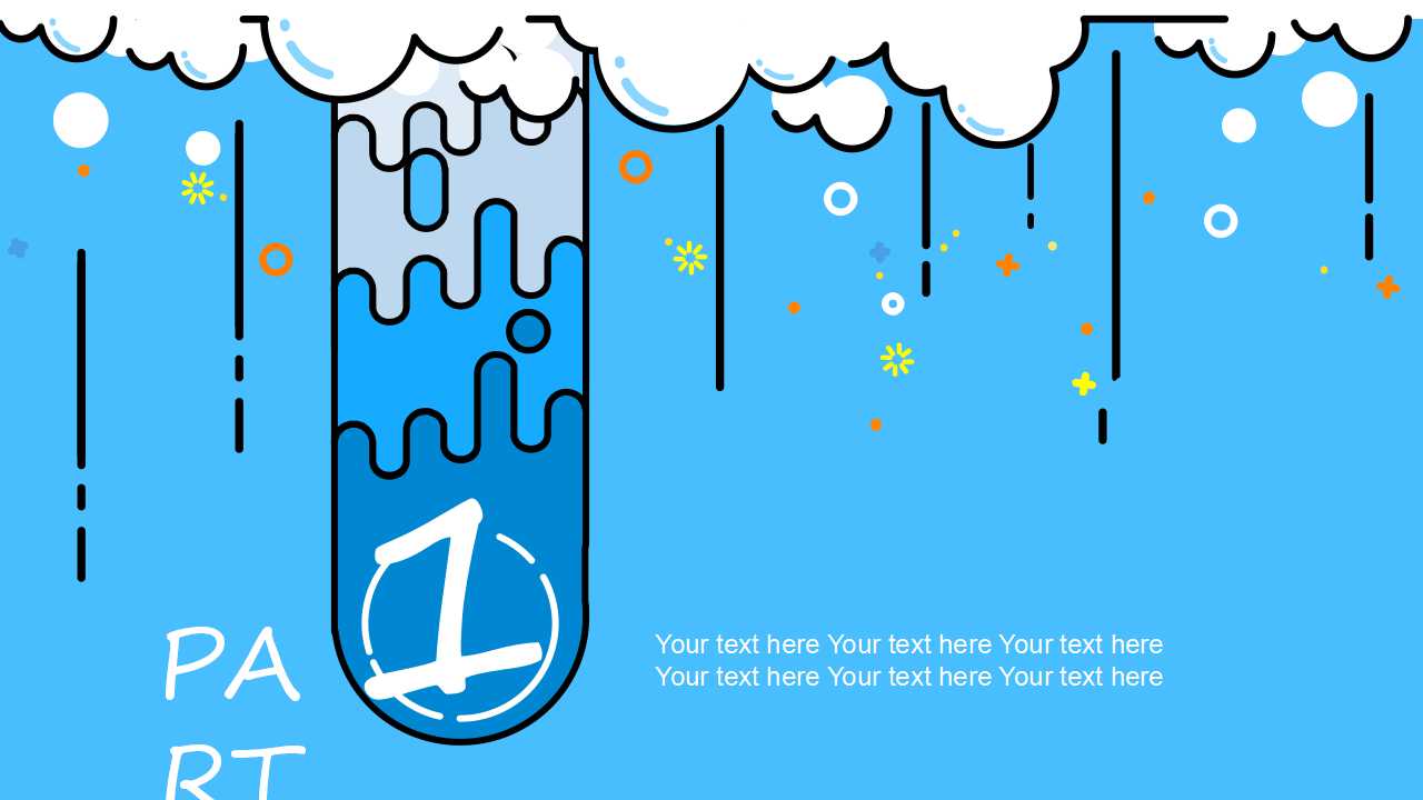 MBE风格卡通创意PPT模板