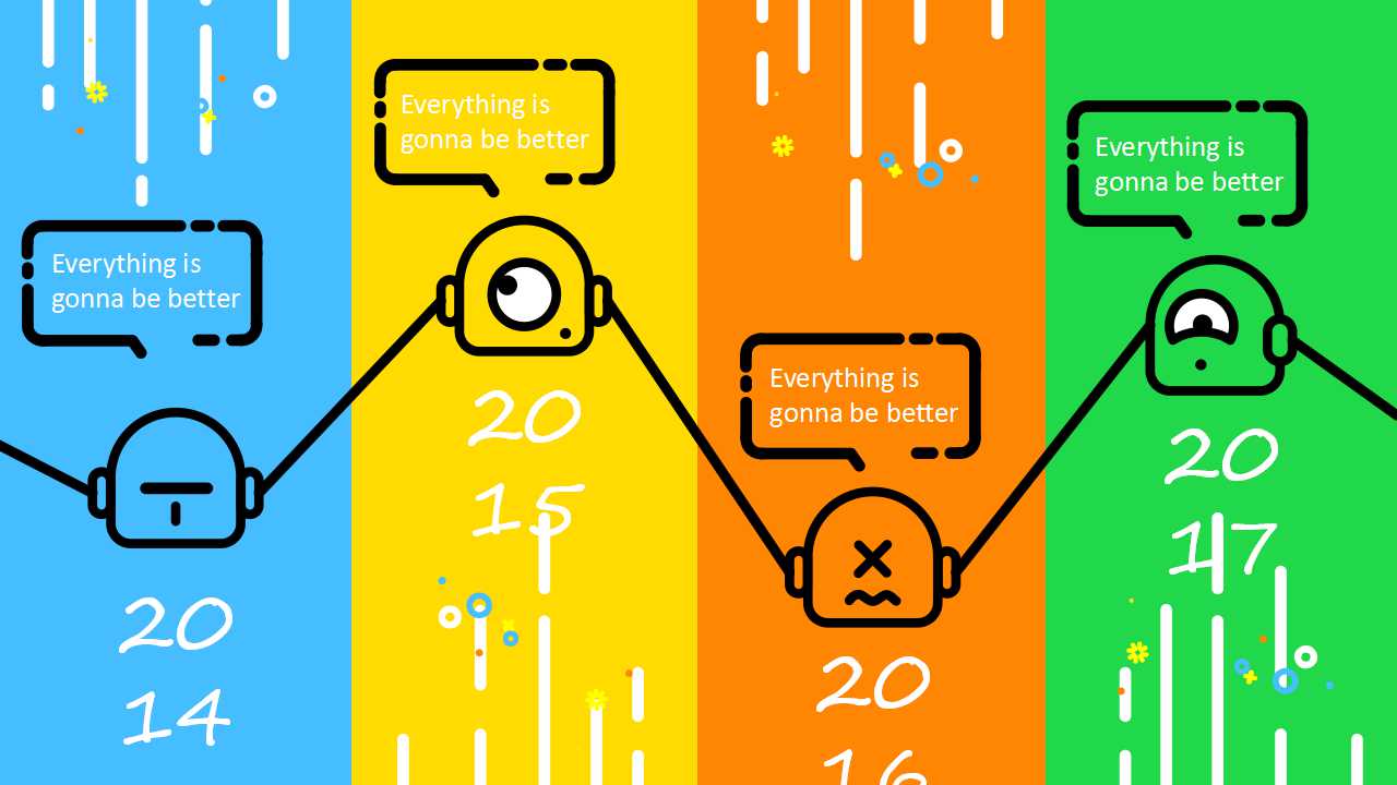MBE风格卡通创意PPT模板