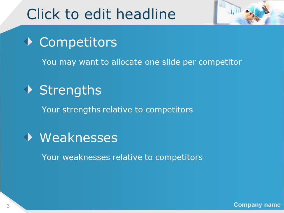 漂亮的医学ppt模板