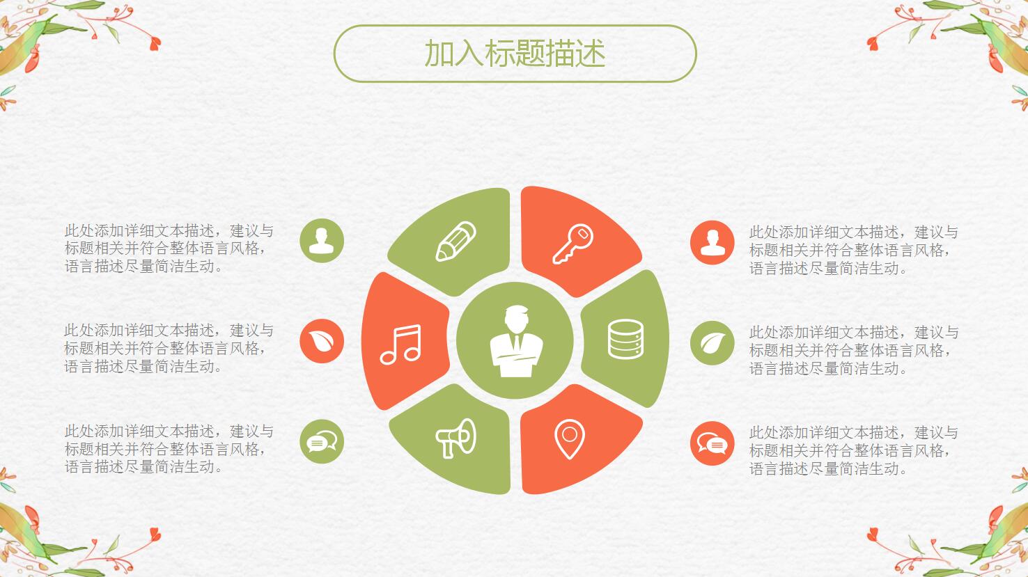 工作汇报通用ppt模板