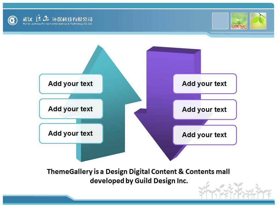 生物科技ppt模板