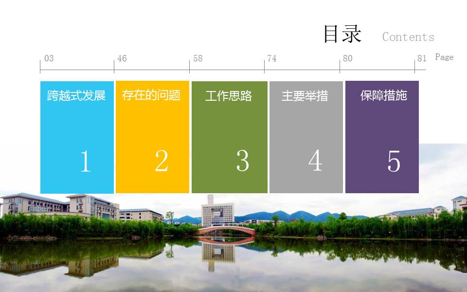 科技项目工作汇报ppt模板