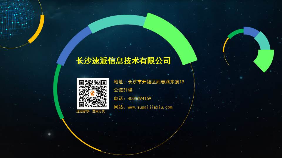 星空主题ppt模板