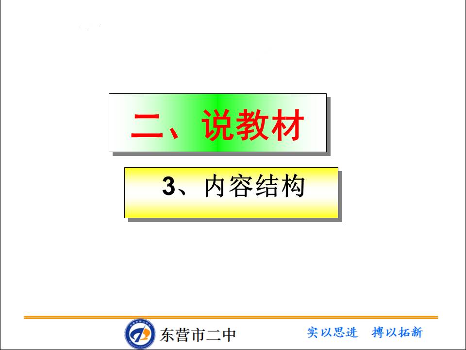 高中语文说课ppt模板