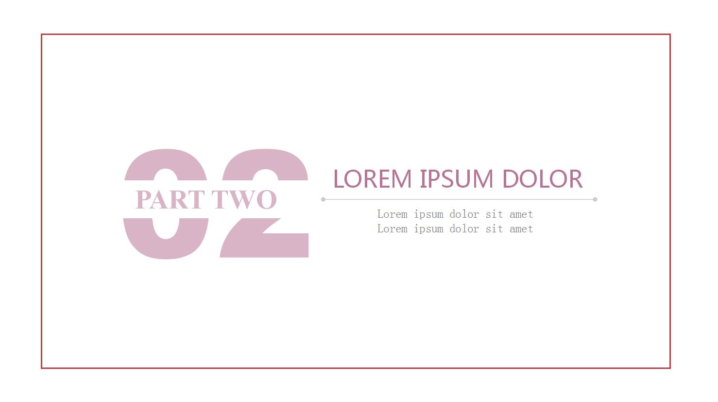 清新淡雅商务通用ppt模板