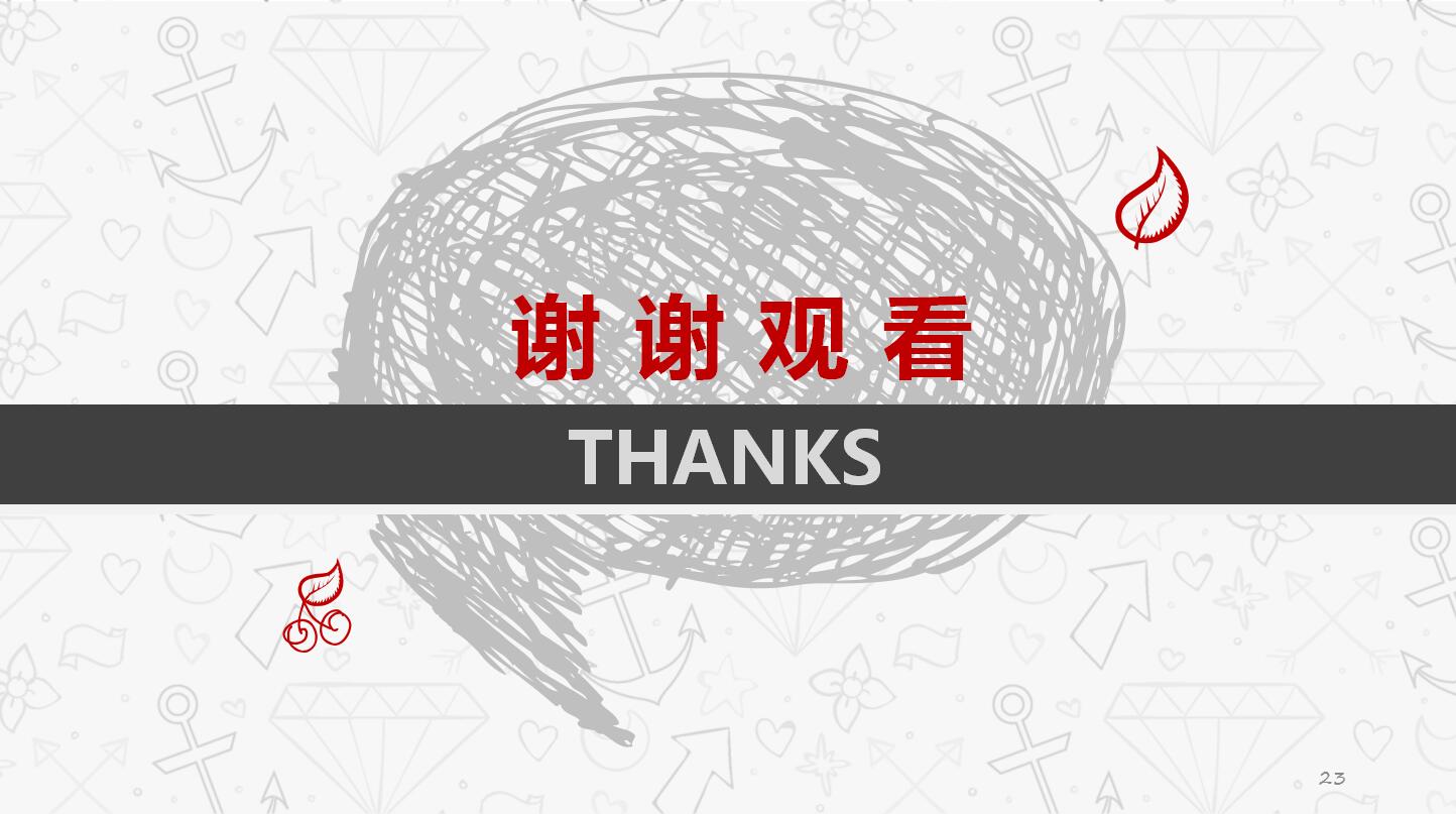 个性简约手绘风格PPT模板