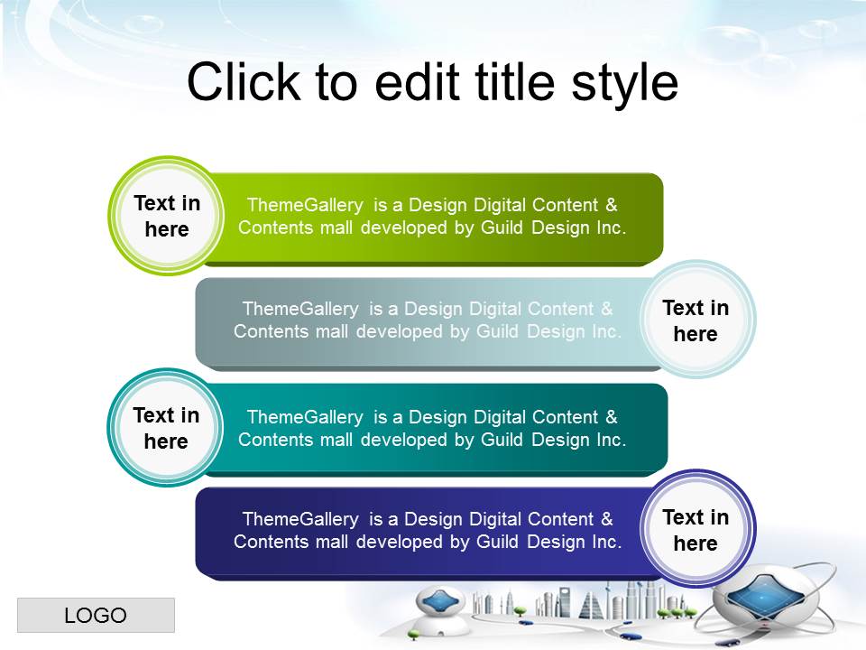 淡雅上扬箭头和地球背景的商务科技PPT模板