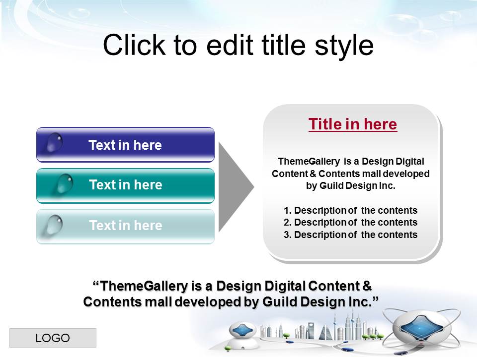 淡雅上扬箭头和地球背景的商务科技PPT模板
