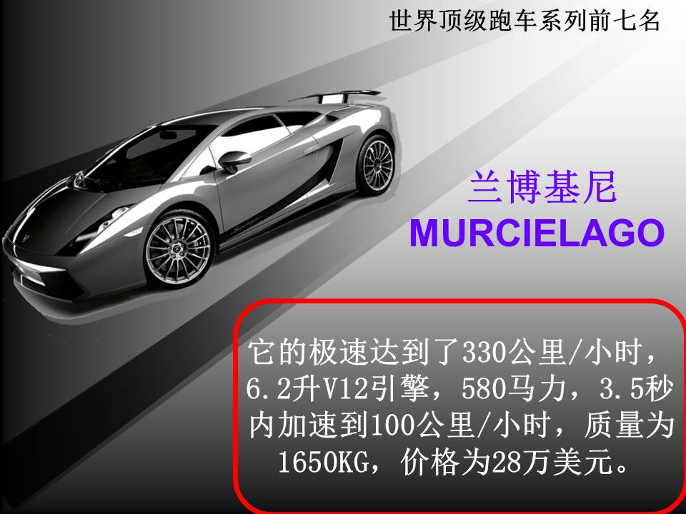 汽车基础知识PPT模板