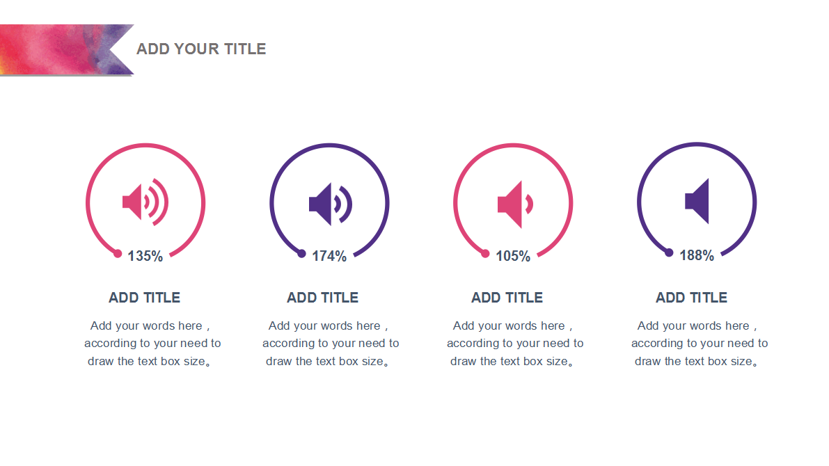 创意水彩底蕴年终总结报告ppt模板