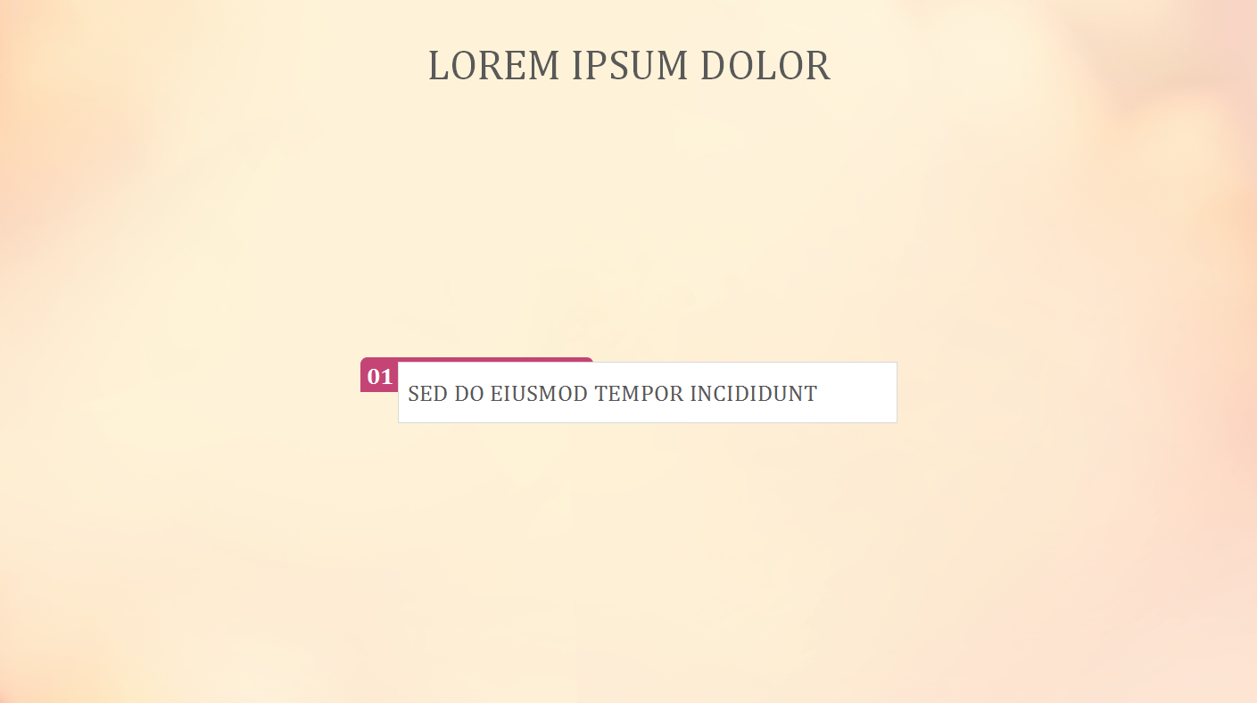 简约小清新桃花文艺商务通用ppt模板
