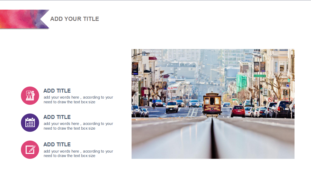 创意水彩底蕴年终总结报告ppt模板