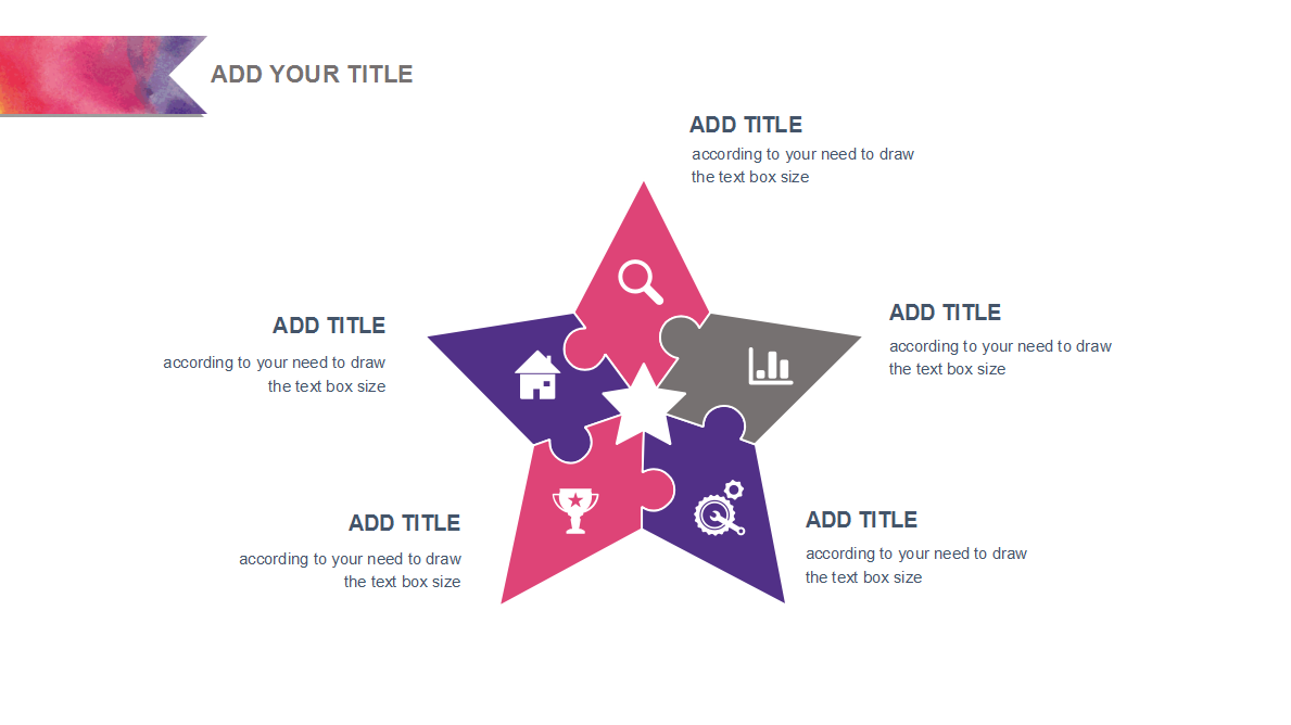 创意水彩底蕴年终总结报告ppt模板