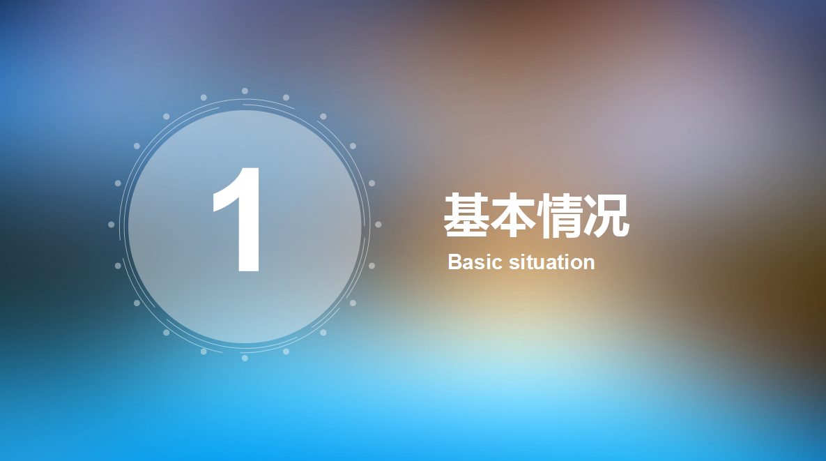 ios高端简约朦胧商务总结报告ppt模板