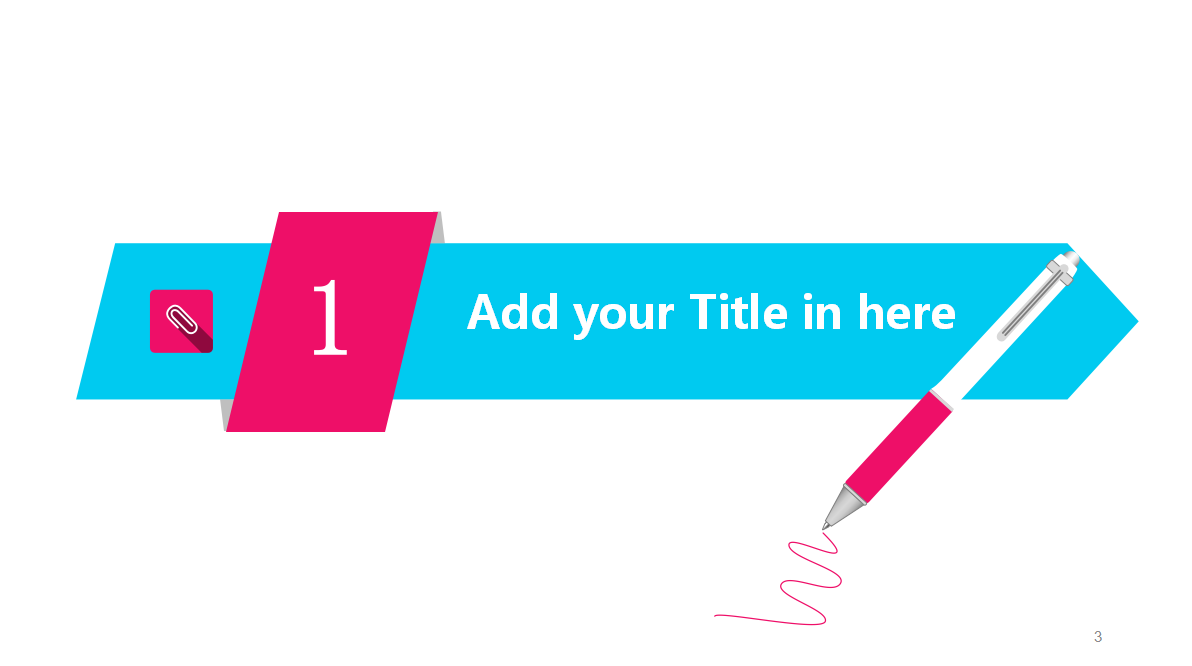 简约时尚彩色主题商务ppt模板