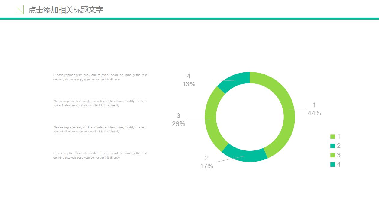 淡绿色简约医学行业通用ppt模板