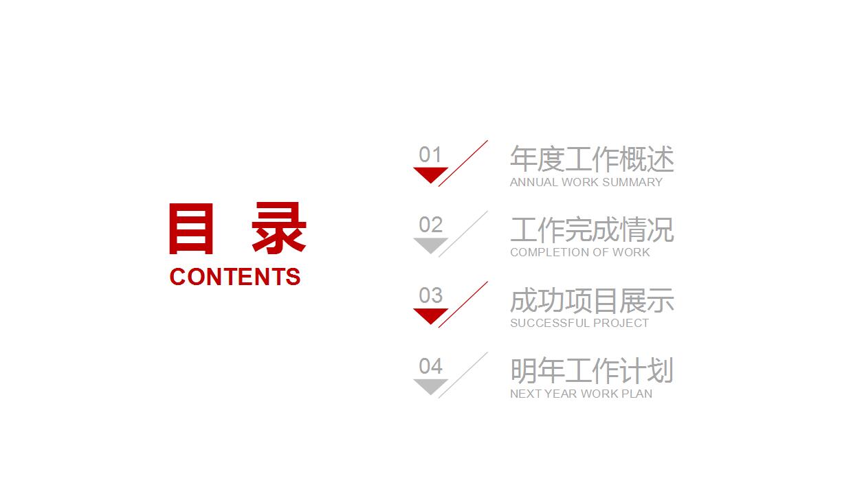 红色大气医院年度工作总结ppt模板