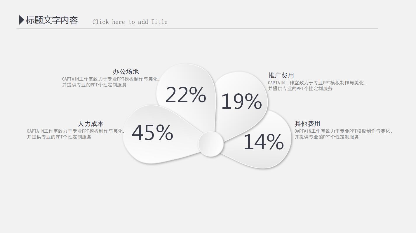 黑色简约财务报告数据分析统计ppt模板