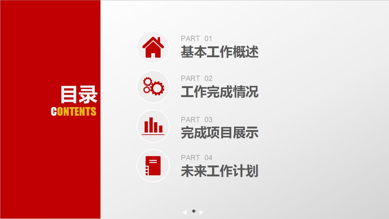 年度财务工作总结汇报报告简约商务PPT模板