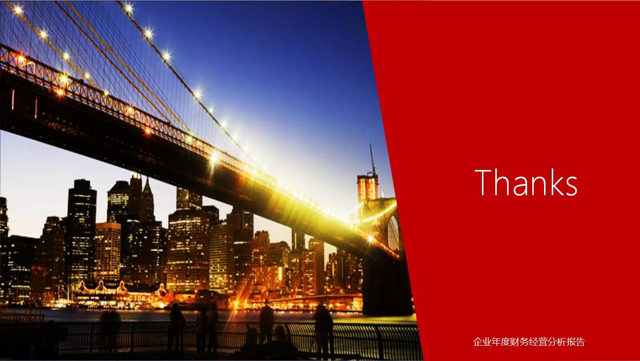 高端大气企业年度财务工作总结汇报PPT模板