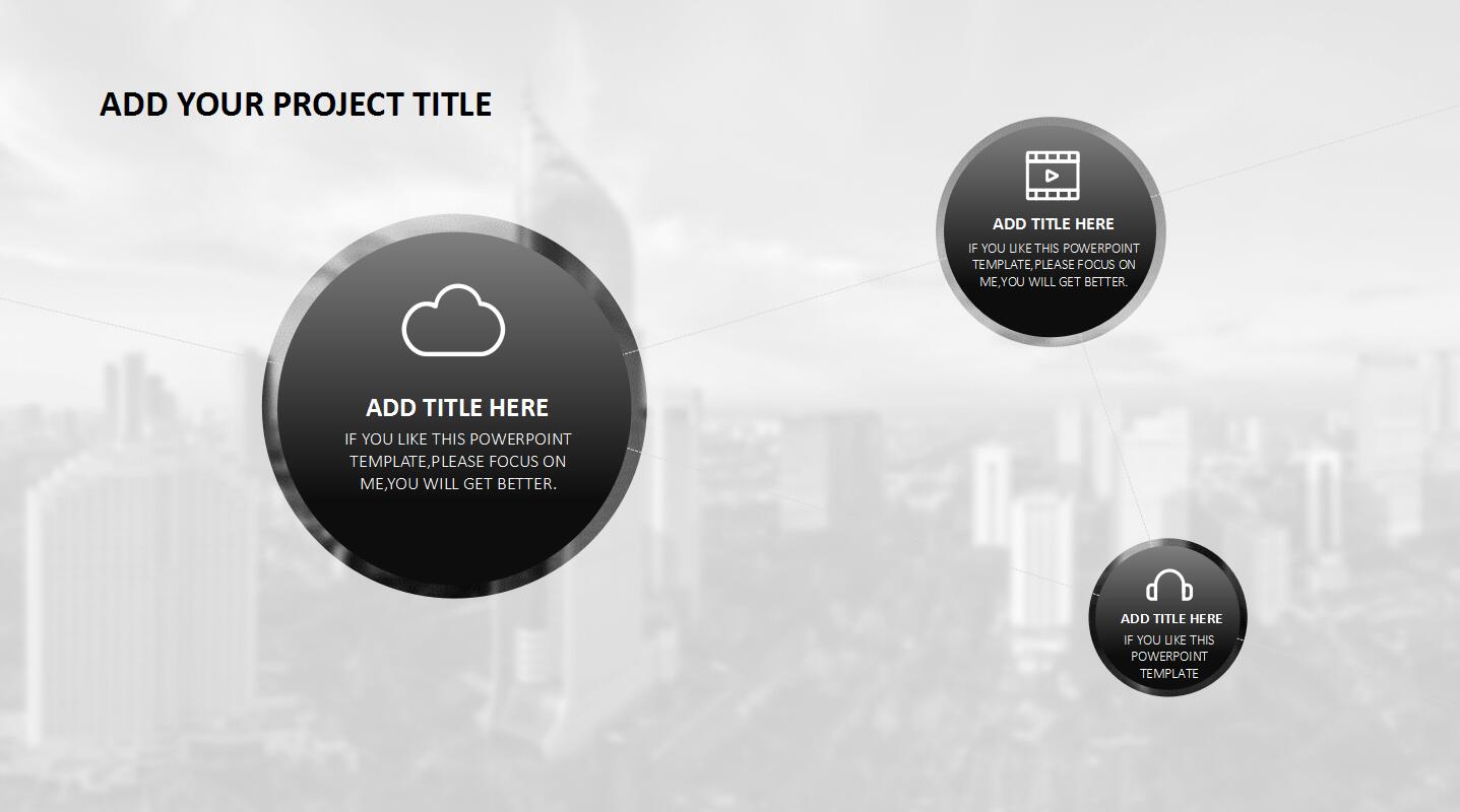白色时尚大气商务通用ppt模板