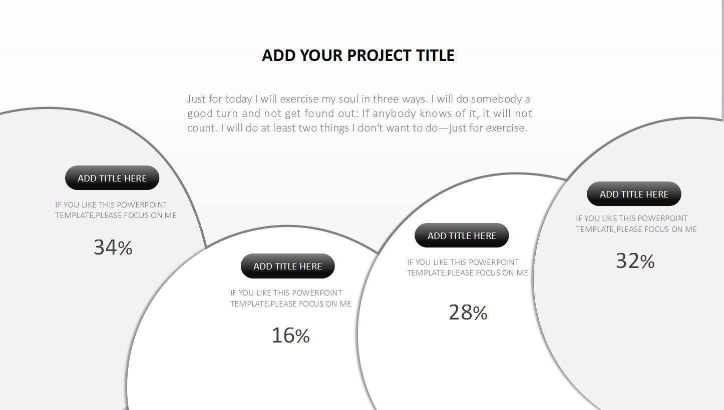 白色时尚大气商务通用ppt模板