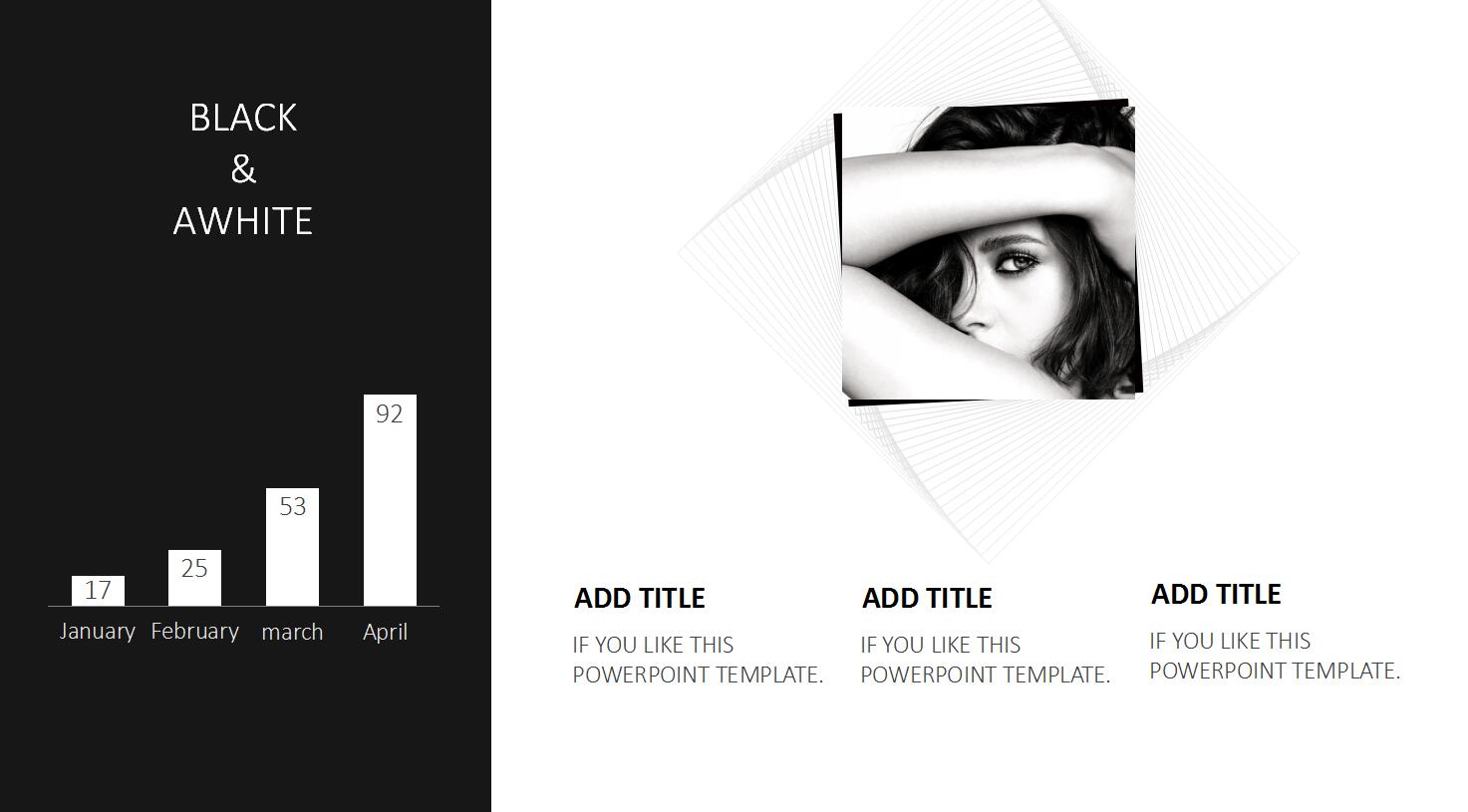 白色时尚简约商务通用ppt模板