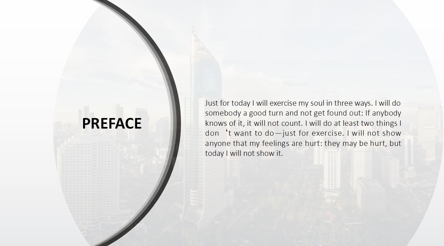 白色时尚大气商务通用ppt模板