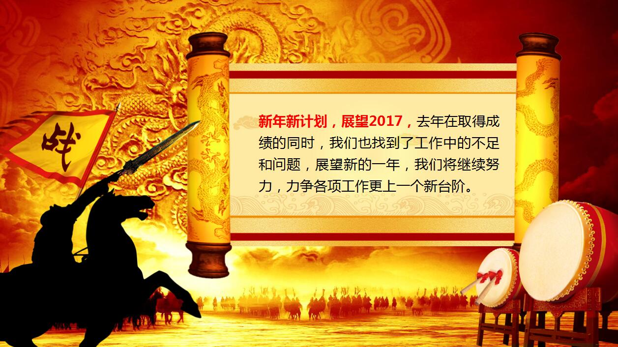 大气喜庆公司年会活动策划动态ppt模板