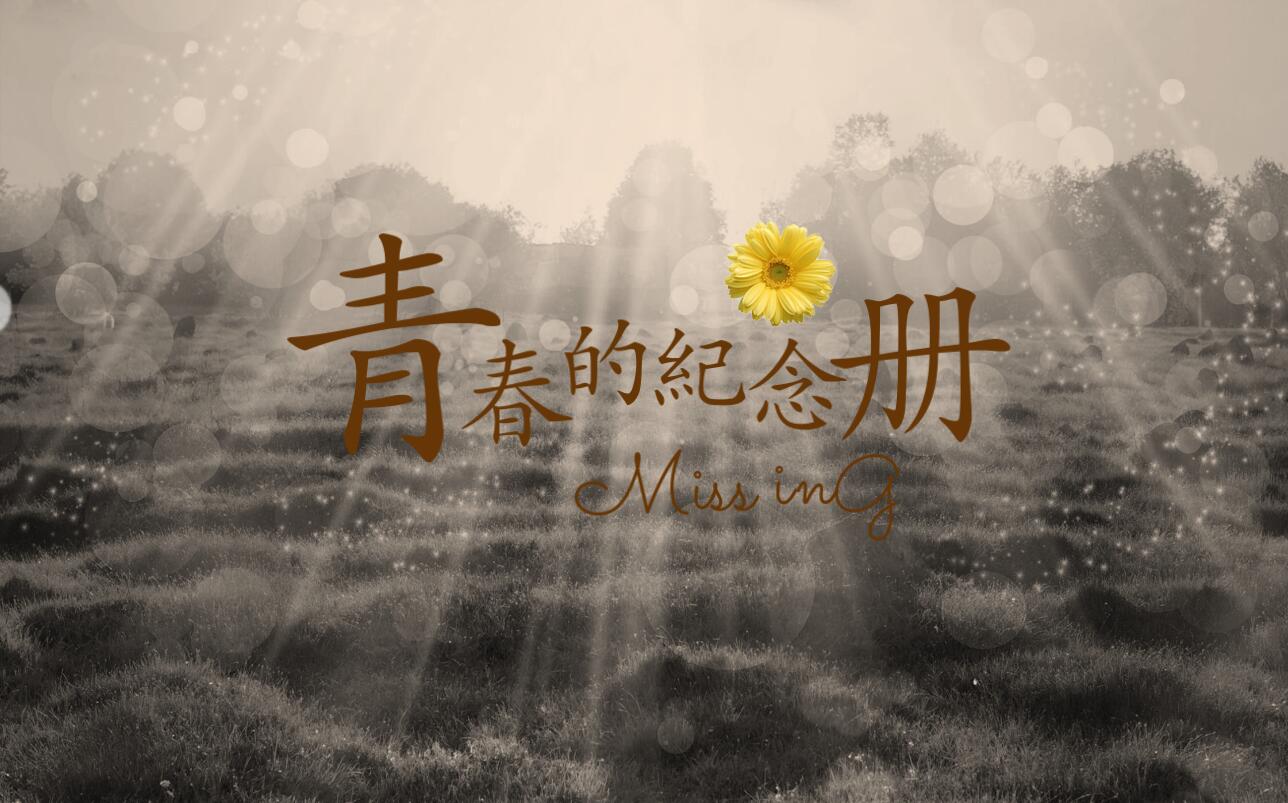 多彩简约老同学聚会毕业回忆录ppt模板