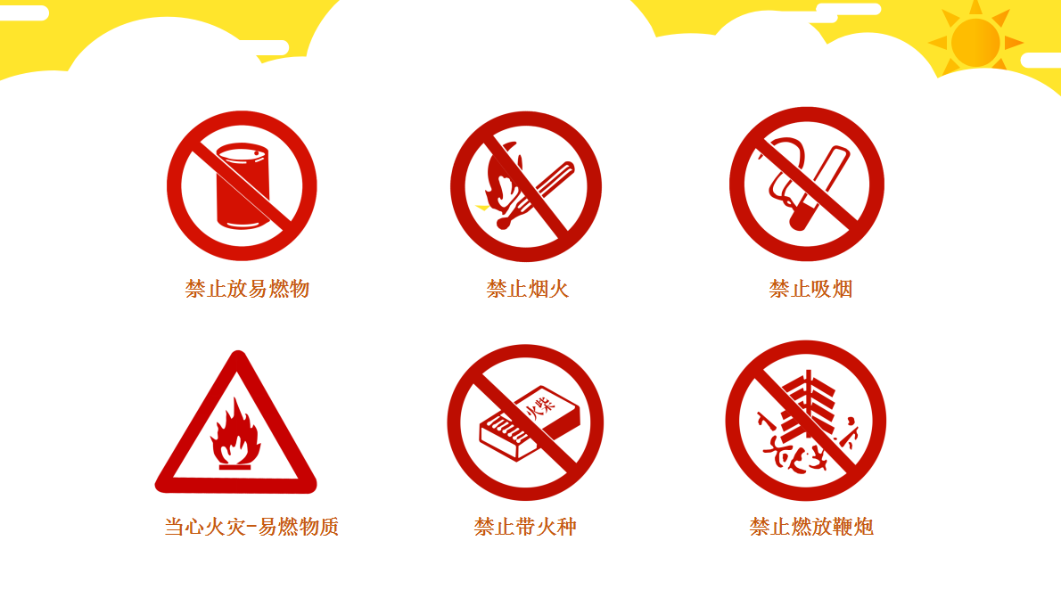 卡通创意动画小学校园消防安全知识ppt模板
