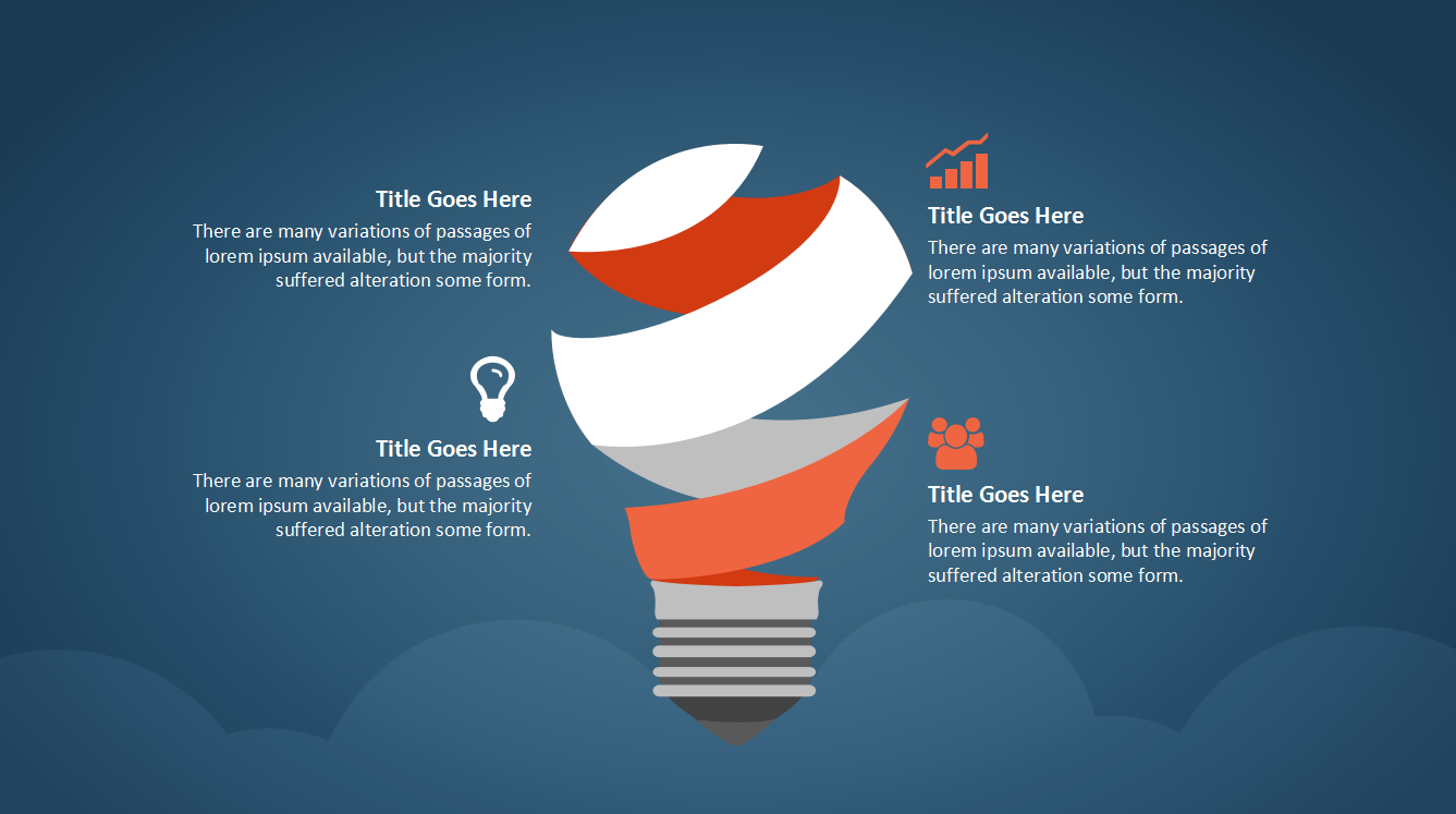 深蓝色大气简约学校教育课件PPT模板