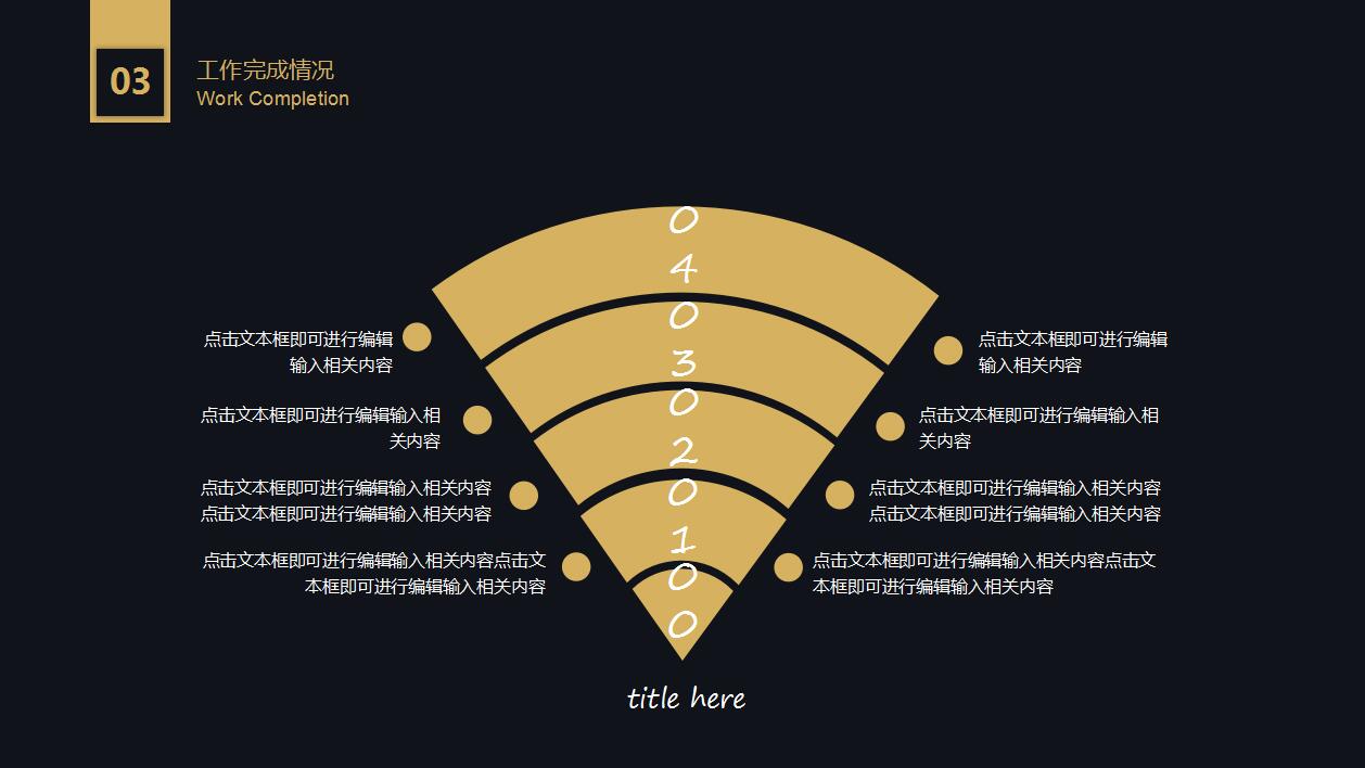 简约大气黑金商务年终工作总结汇报ppt模板