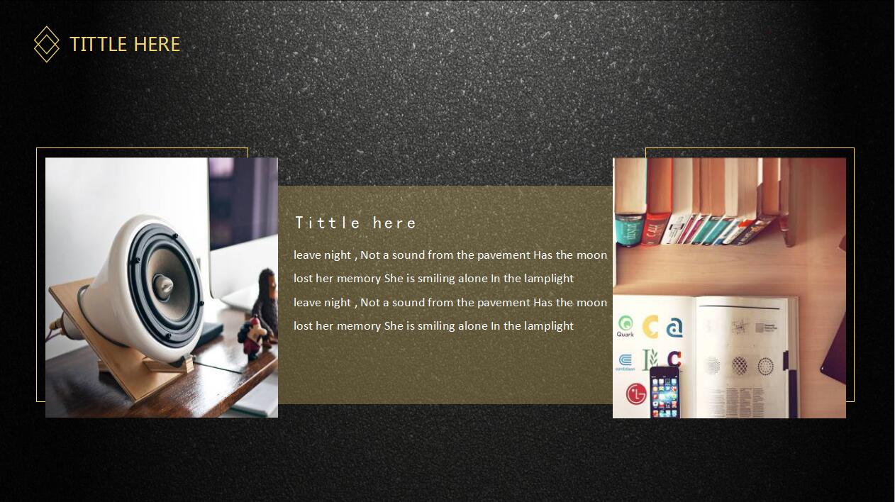 简约黑色商务企业宣传年度工作总结ppt模板