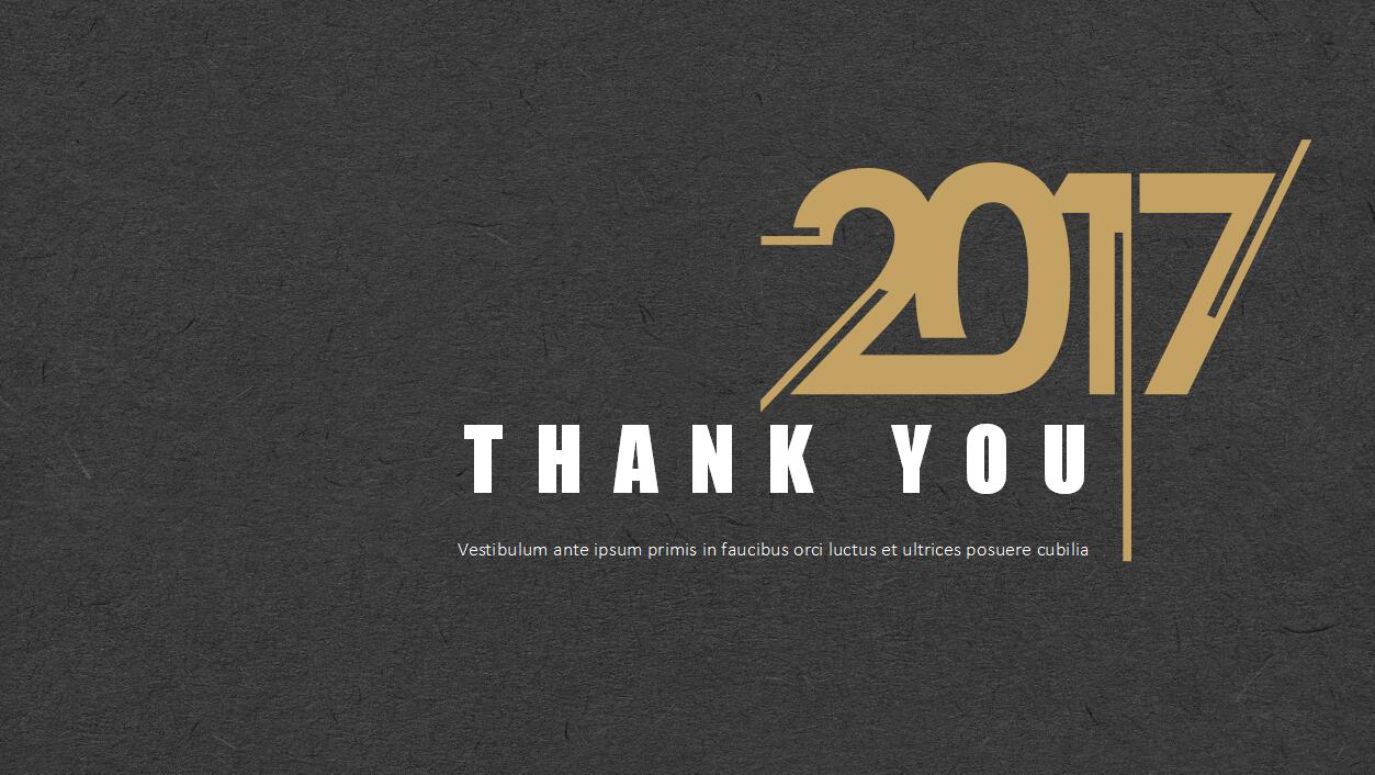 时尚简约黑金商务汇报工作总结ppt模板