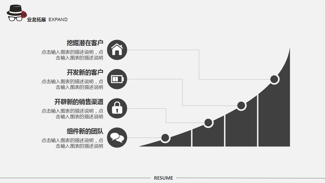 白色极简自我介绍个人简历动态ppt模板