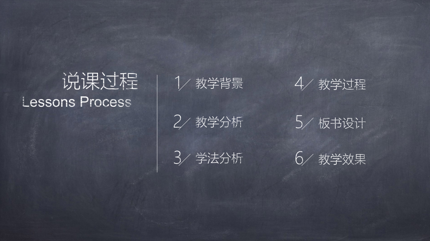 简约大气板报教师通用说课ppt模板